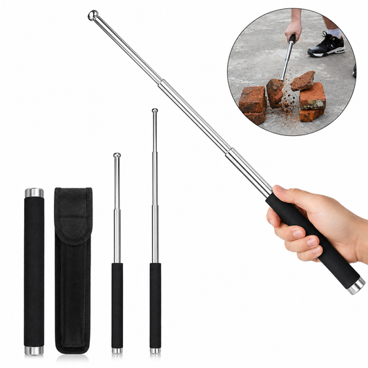Personal Stick Security Professional Multitool Comfortable Grip Foldable Stick for Men and Women with Bag